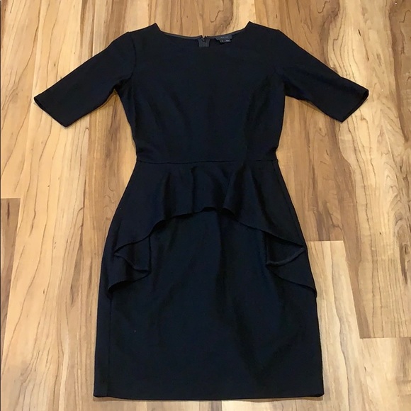 Theory Dresses & Skirts - Theory Arvada Black Wool Dress Size 0